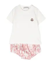 Logo Print Set 36M White