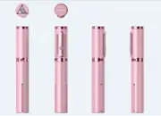 AB202 Hidden Tripod Selfie Stick Bluetooth 19.5cm Stretch Selfie Tripod For ios/Android Smartphone MeiY-Pink