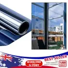 NEW Mirror Heat Reflect Window Tint Home One Way Privacy Film Easy Removable