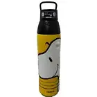 SNOOPY PEANUTS TERVIS Yellow 26Oz Tumbler With Lid BPA Free. Limited Edition