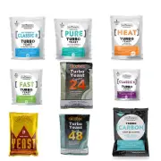 6X 10X Still Spirits Classic 6 8 Pure Heat Fast Turbo Yeast Alcotec W/ Carbon