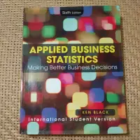 在飛比找蝦皮購物優惠-Applied business statistics 6/