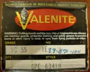 NEW SURPLUS 5PCS. VALENITE SPE 6341H GRADE VC55 CARBIDE INSERTS