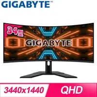 在飛比找PChome24h購物優惠-Gigabyte 技嘉 G34WQC A 34吋 21:9 