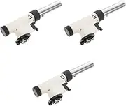 3pcs Fire-breathing Welding for Creme Brulee Torch Lighter Torch with Adjustable Flame Kitchen Torch for Baking Cooking Torch De Gas