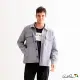 【Arnold Palmer 雨傘】男裝-雙貼袋休閒襯衫式外套(低調灰)
