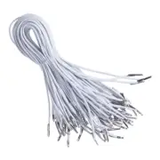 100 Pcs Sewing Barbed Cord Knit Elastic Band Stretch Band Elastic