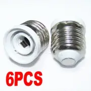 6-PCS Light Bulb Base (E27) to Candelabra Base (E12) Socket Reducer Adapter USA