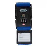 ABUS Locking Combination Luggage Strap - TSA Approved - BLUE - 620TSA/192