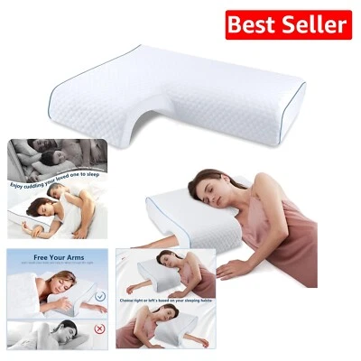 Supportive Memory Foam Pillow with Arm Hole for Side Sleepers - Couples’ Choice