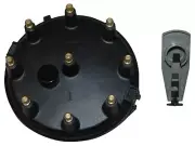 MSD Ignition 5505 Street Fire Cap & Rotor Kit Ford/MSD TFI 86-95 Mustang Black