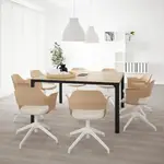 絕版品/北歐LOFT風格IKEA宜家BEKANT會議桌電腦桌書桌工作桌辦公桌/橡木/二手八成新/原$8500特$5880