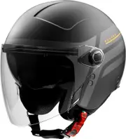 Premier Rocker ON, open face helmet , color: Matt Black/Dark Grey , size: XS
