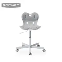 在飛比找PChome24h購物優惠-【韓國 Roichen】優雅椅/辦公椅 灰色