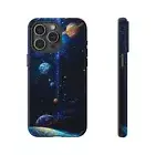 8 Bit Planet System Space Cosmos - Phone Cover Case for iPhone | Galaxy | Pixel