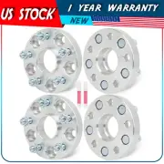 4 Pcs 1" 5x4.5 12x1.5 Studs Wheel Spacers For Toyota Sienna 1998-2018 2019 2020 (for: Toyota)