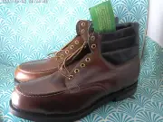 Knapp Shoes Made in America Ansi Steel Toe safety work boots SZ 12 D Vibram