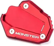 for D&ucati Monster 1200 Multistrada 1260 Supersport/S Motorcycle Kickstand Extender Foot Side Stand Extension Pad Support Plate