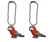 Parrot Parakeet Tumbler Chain Cup Mug Bottle Drink Coffee Tea Unique Set of 2