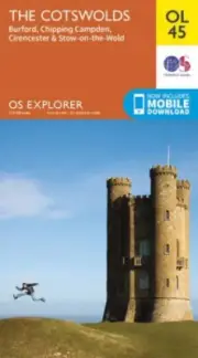 The Cotswolds, Burford, Chipping Campden, Cirencester & Stow-on-the Wold (OS