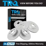 TRQ Front and Rear Brake Rotors For 2009-2014 Acura TSX 2008-2012 Honda Accord (for: Honda)