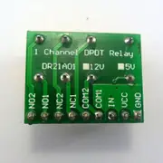 DC 12V DPDT Signal Relay Board Dual Channel selector switch Module