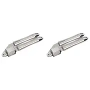 2PK Wiltshire Industrial Stainless Steel Kitchen Garlic Press Crusher Utensil