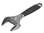 Bahco 9031C ERGO Adjustable Spanner Wrench 8" Extra Wide Jaw Opening 38mm Shift