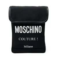 在飛比找蝦皮購物優惠-MOSCHINO 尼龍帆布手機側背包 1A8113-8201