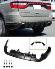 For 14-Up Dodge Durango | EOS Performance Matte Black Rear Dual Tips Diffuser