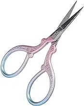 Sewing Shears, Durable Portable Sturdy Craft Scissors for Teachers for Sewing for Embroidery for Students(Pink + Scissors)