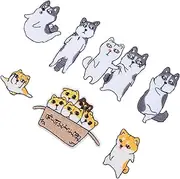 Hohopeti 9pcs Cartoon Dog Embroidery Patches Decorative Cloth Applique for Repair DIY Crafts Sew Stickers for Clothing Bags Hats and More