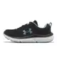 Under Armour 慢跑鞋 Charged Assert 10 黑 藍 女鞋 UA【ACS】 3026179003