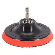 Sanding Back 4 Inch 100mm Buffing Pad Rotary Backing Pad With M10 Drill Adapter