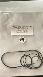 HITACHI D-75s Tape Deck Drive Belt Kits