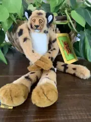 New Hanging Cheetah Aditi 12" Hug of the Wild - Wild Republic Plush
