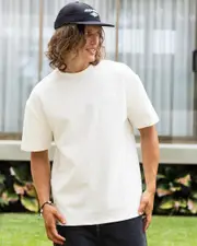 [Skylark] Skylark Men's Monolith T-Shirt in White Size Large L White