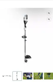 HART 40-Volt String Trimmer + Hart brush cutter attachment