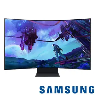 【SAMSUNG 三星】S55CG970NC Odyssey Ark 2 55型 Mini LED 4K 165Hz 曲面智慧電競螢幕