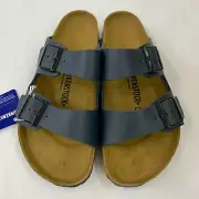 Birkenstock New w/ Box Arizona Blue Birko Flor Narrow Width - Select Size