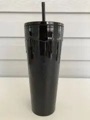 Starbucks Tumbler Special Limited Edition Halloween Obsidian Ooze Cold Cup 24 oz