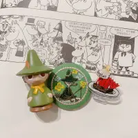 在飛比找蝦皮購物優惠-嚕嚕米 moomin 阿金 小不點 絕版 指偶 日本 刺繡別