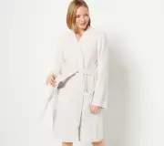 Barefoot Dreams CozyChic Short Wrap Robe in Medium