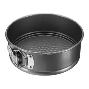 7 Inch Springform Pan Nonstick Cake Pan with Removable Bottom, Black