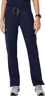 [FIGS] Kade Cargo Scrub Pants for Women — Classic Fit, Straight Leg, 4 Pockets, Yoga Waistband, Anti-Wrinkle Women Scrub Pants