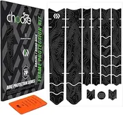 Road/Gravel Bike Frame Protection Tape Kit,20Pcs Total Bicycle Frame Protector Tape Stickers-Frame Protection Film,Protect Bike from Scratches and Dings etc.B-S