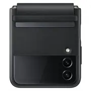 Samsung Galaxy Z Flip4 Flap Leather Cover - Black