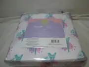 Maravilla Full Sheet Set PARIS I LOVE YOU Eiffel Tower Heart ~ Pink, Lt Teal