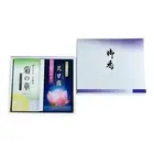 Baikundo Incense Set Kiku & Hasu Lotus Scent, Japanese Made, Gift Packaging