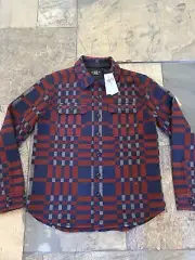 RRL Double RL Wool Cashmere Workshirt Sweater M - BNWT